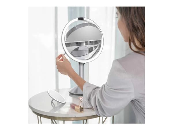 simplehuman ST3024 - Makeupspegel - sladdlös - borstad