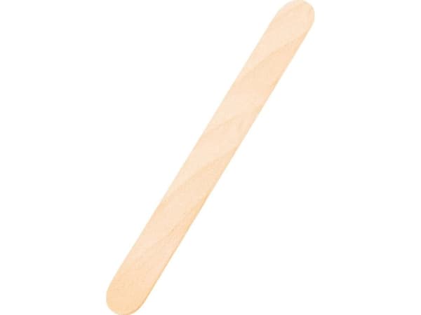 Activeshop Large wooden spatula 150 x 18 x 1.8 mm - 50 pieces
