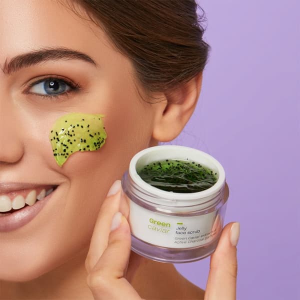 MIA PRO SKIN - GREEN CAVIAR JELLY FACE SCRUB 50 ml.