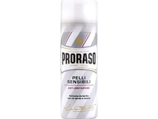 PRORASO_Pelli Sensibili soothing shaving foam for men with green tea and oats 300ml