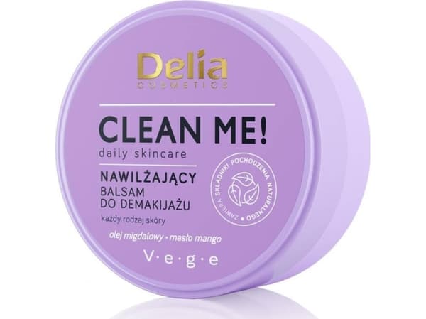 Delia Cosmetics Clean Me! Kosteuttava meikinpoistobalsami - kaikille ihotyypeille 40g