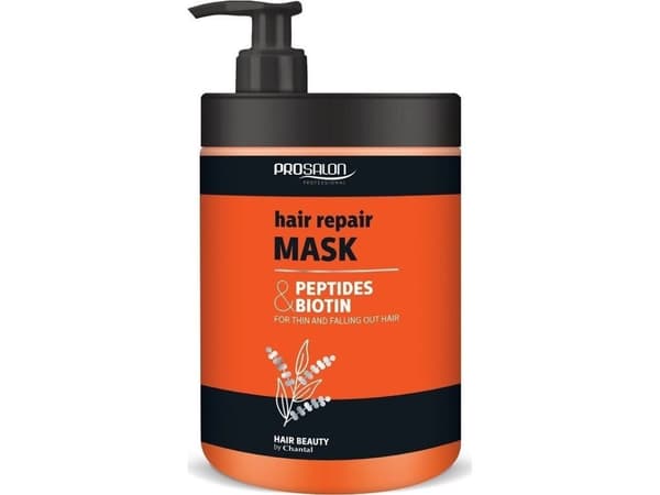 CHANTAL_Prosalon Peptides &amp; Biotin Hair Repair Mask hårreparasjonsmaske 1000ml