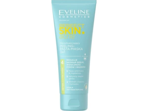 Eveline Perfect Skin.acne Micro-exfoliating Peeling-paste mask 3in1 75ml