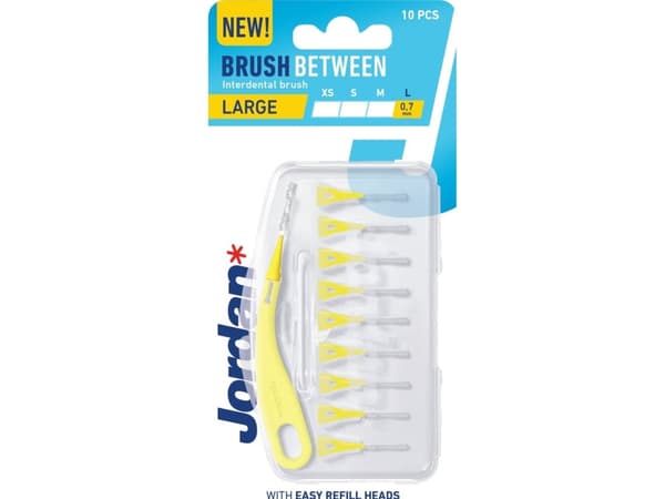 JORDAN_Brush Between interdental børster L 10stk.