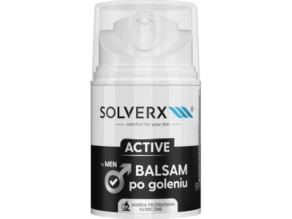 SOLVERX MEN ACITVE Aftershave balsam 50ml&