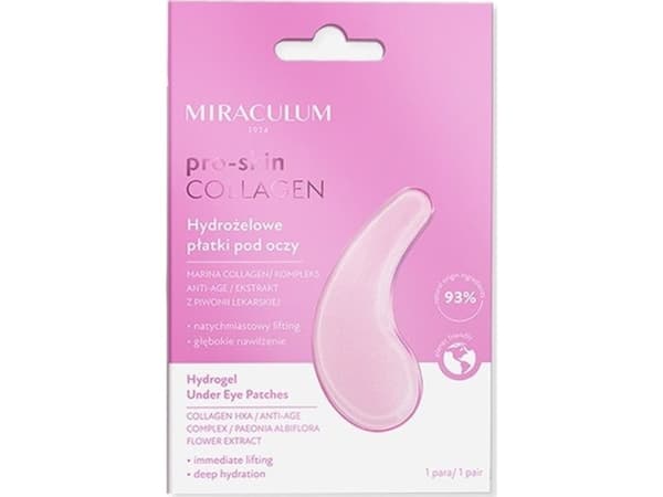 Miraculum Collagen Pro-Skin Hydrogel øyeputer 1stk-2stk
