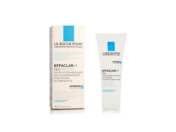 La Roche-Posay Effaclar H Iso-Biome Ultra-beroligende krem fuktighetsgivende mot ufullkommenheter 40ml