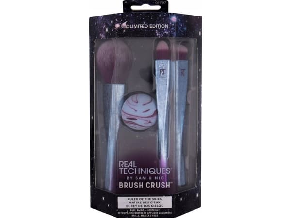 Real Techniques Set, Real Techniques, Crush Ruler Of The Skies, Multi Face Brush, 4 pcs For Women