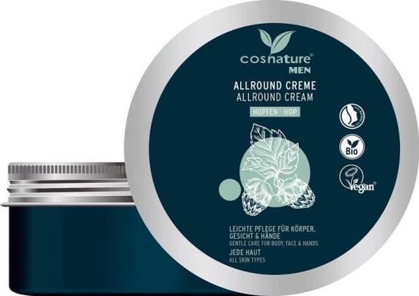 Cosnature Cosnature Men omfattende krem for ansikt og kropp med humlekjegleekstrakt 150 ml