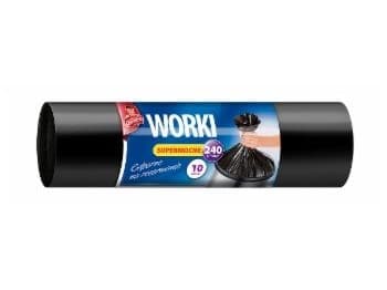 Anna Zaradna Supersterke søppelsekker LDPE 240L 10 stk. sorter (AZ1-WNS-3906)