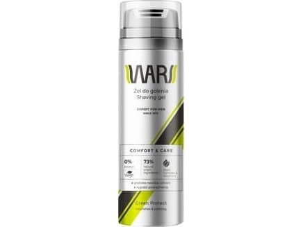 Wars Expert for Men Shaving Gel Comfort &amp; Care - Plant Complex &amp; Vitamin E 200ml