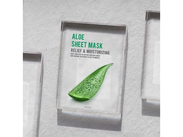 EUNYUL_Sheet Mask Aloe moisturizing and soothing face mask with aloe vera 22ml