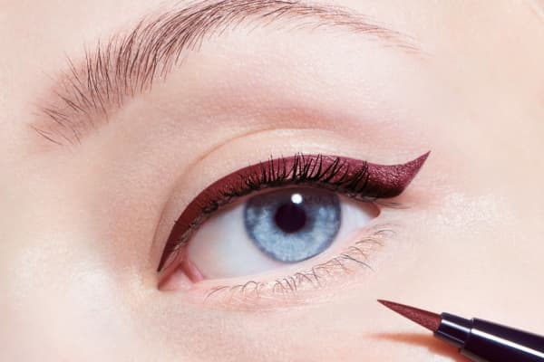 Dior Diorshow On Stage Liner, nestemäinen, Bordeaux, Satin Maroon, Kynä, Naiset, Satin, Satin