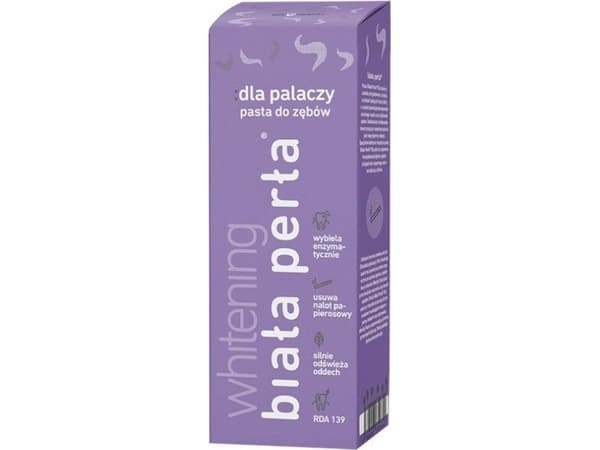Hvit Perła Tannkrem For røykere 75ml