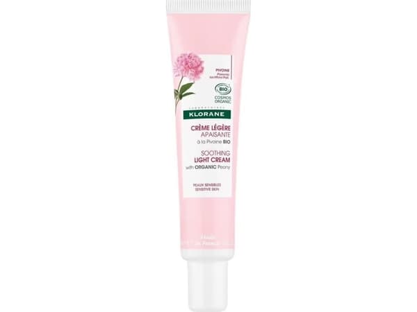 Klorane Klorane Soothing Light Cream Lett beroligende krem med økologisk peon for sensitiv hud 40 ml
