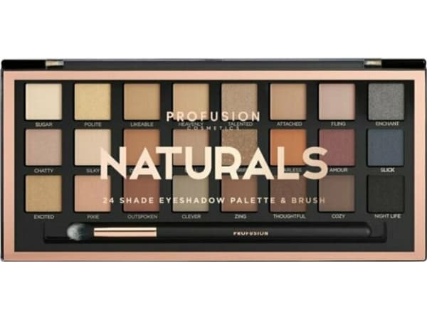 Profusion, Profusion, Øyenskyggepalett, Natural, 26 g