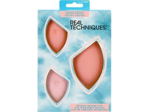 Real Techniques REAL TECHNIQUES_Miracle Sponge Trio make-up sponges 3 pcs.