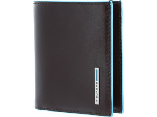 Piquadro Piquadro, Blue Square, Polyester, Card Holder, PP1518B2, Brown, Unisex Unisex