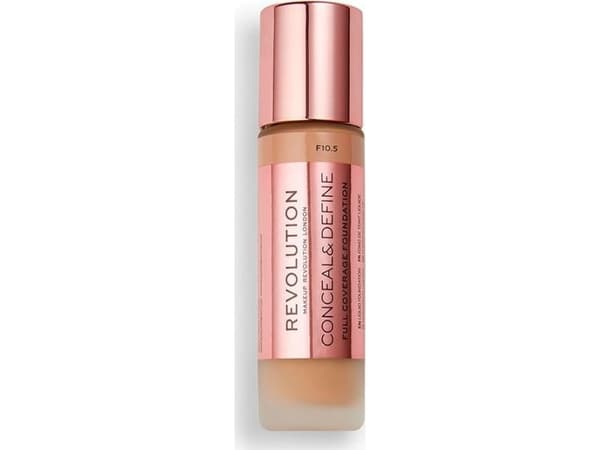 Makeup Revolution Makeup Revolution, Conceal & Define, Oil Free, Cream Foundation, F 10.5, 23 ml For Women