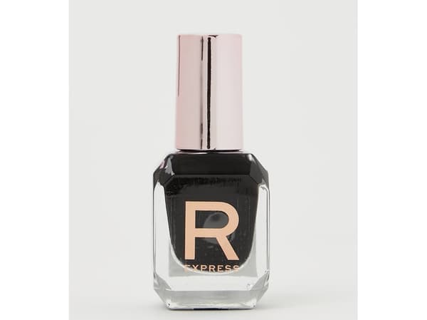 Makeup Revolution Makeup Revolution, Express, Nail Polish, Midnight Black, 10 ml For Women