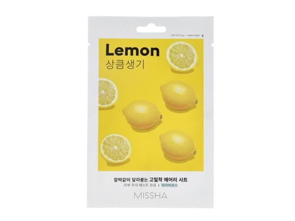 Missha Airy Fit Sheet Mask Lemon 19 g