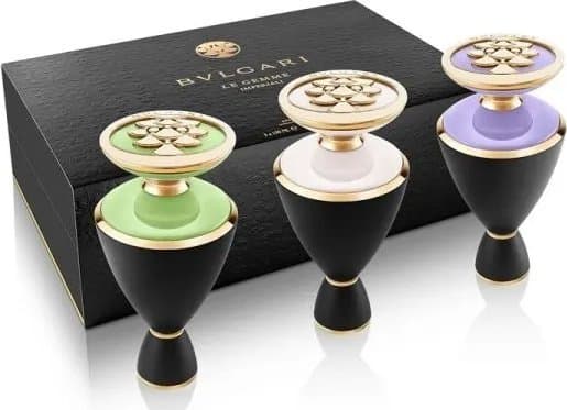 Bvlgari Sett: Le Gemme Imperiali Desiria, Eau De Parfum, For Women, 100 ml + Le Gemme Imperiali Irina, Eau De Parfum, For Women, 100 ml + Le Gemme Im