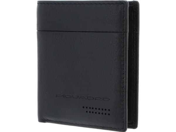 Piquadro Piquadro, Urban, Leather, Wallet, Credit Card Case, Black, For Men For Men