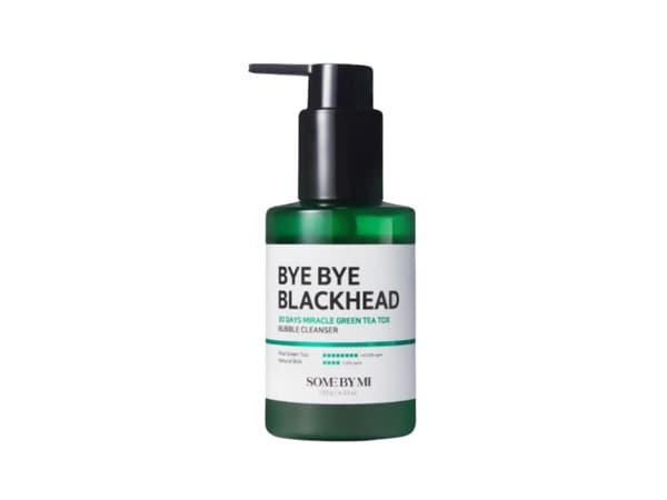 Some By Mi Bye Bye Blackhead 30 day miracle green Tea Tox Bubble Cleanser 120 g