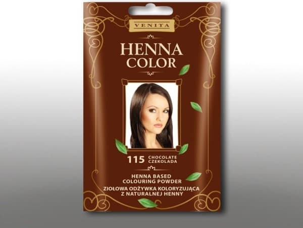 VENITA_Henna Color herbal color conditioner with natural henna 115 Chocolate 25g