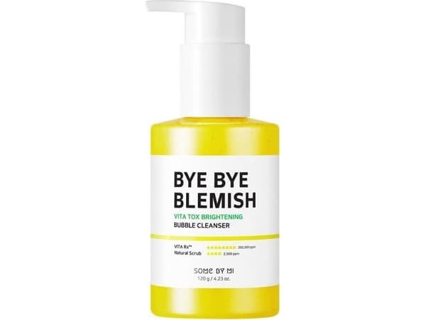 Some by Mi Bye Bye Blemish Vita Brightening Bubble Cleanser nærende ansiktsrensende skum 120g