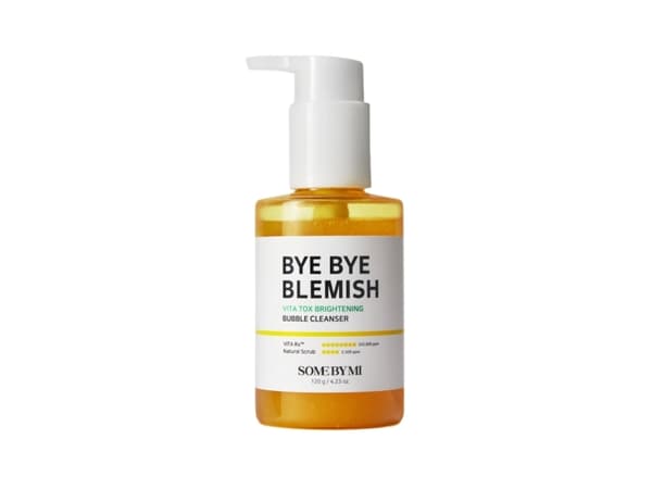 Some by Mi Bye Bye Blemish Vita Brightening Bubble Cleanser nærende ansiktsrensende skum 120g