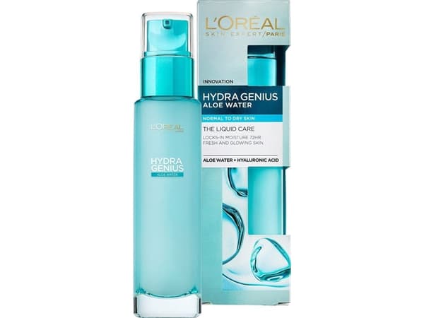 L'Oreal Paris Fuktighetsgivende balsam for normal og tørr hud Hydra Genius Flytende fuktighetskrem 70 ml