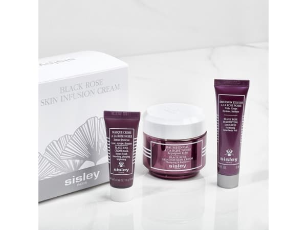 Sisley Black Rose Skin Infusion Cream Discovery Set, Unisex, Aldrende hud, Alle hudtyper, anti aldring, Fuktighetsgivende, Oppkvikkende, Næringsgiven