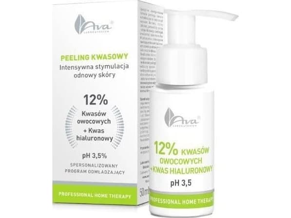 AVA LABORATORIUM_Professional Home Therapy peeling with fruit acids 12% + hyaluronic acid 50ml