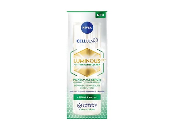 Nivea Nivea Cellular Luminous 630 Perfecting Serum For Akne Misfarging 30Ml
