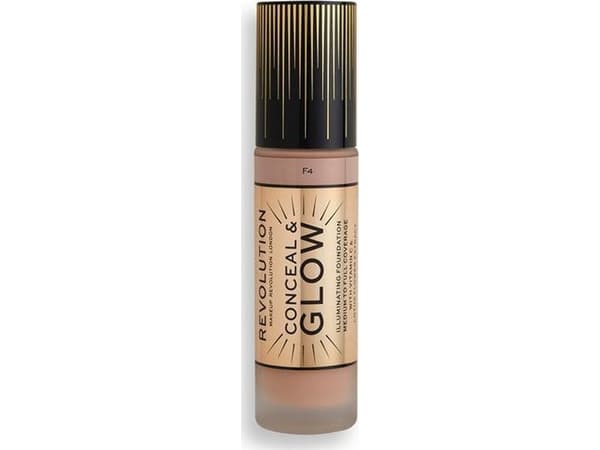 Makeup Revolution Makeup Revolution London Conceal & Glow Foundation 23ml F4