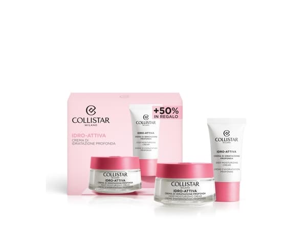 COLLISTAR SET (IDRO ATTIVA DEEP MOISTURIZING CREAM 50ML + DEEP MOISTURIZNG CREAM 25ML)