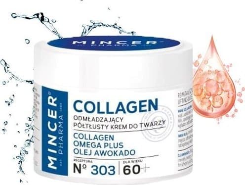 Mincer Pharma Kollageeni 60+ nuorentava puolirasvainen voide nro 303 50ml