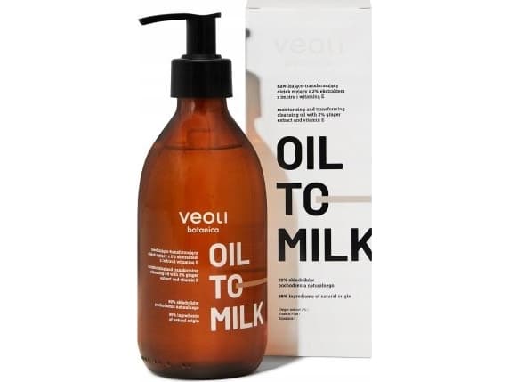 VEOLI BOTANICA_Oil to Milk moisturizing-transforming cleansing oil 290ml