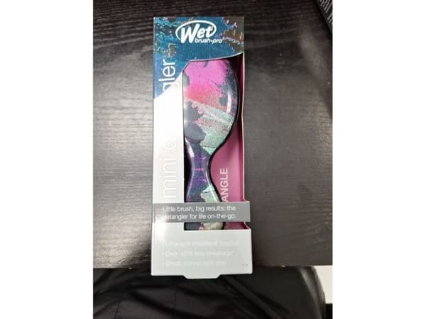 Wet Brush Wet Brush, Bright Future Collection - Mini, Detangler, Hair Brush, Teal, Detangle For Women