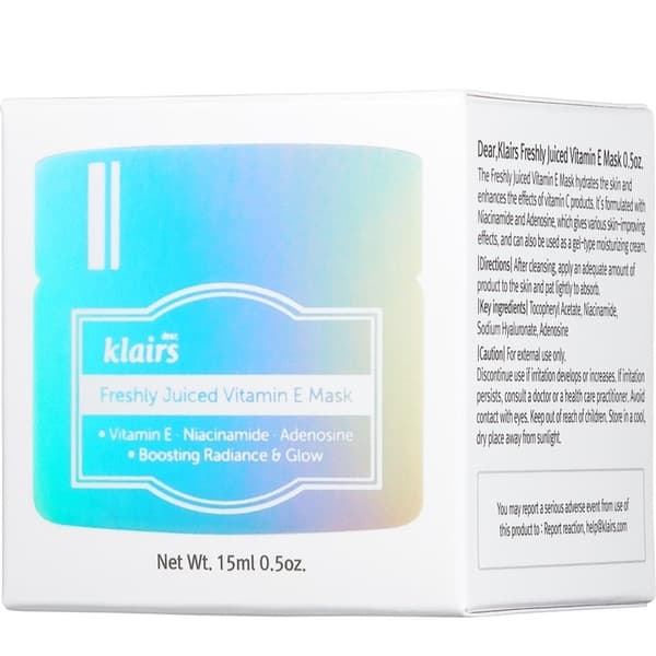 Klairs Freshly Juiced Vitamin E Mask 15ml