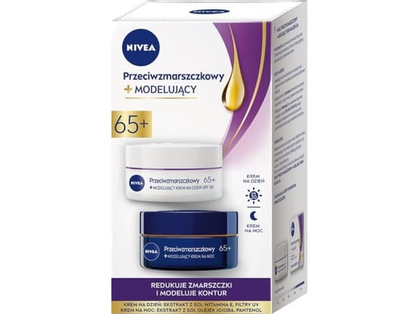 NIVEA DUO KIT Cream 65+ new