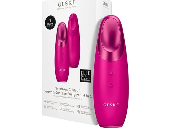 Geske Cool & Warm 6in1 Eye Massager Geske with App (magenta)