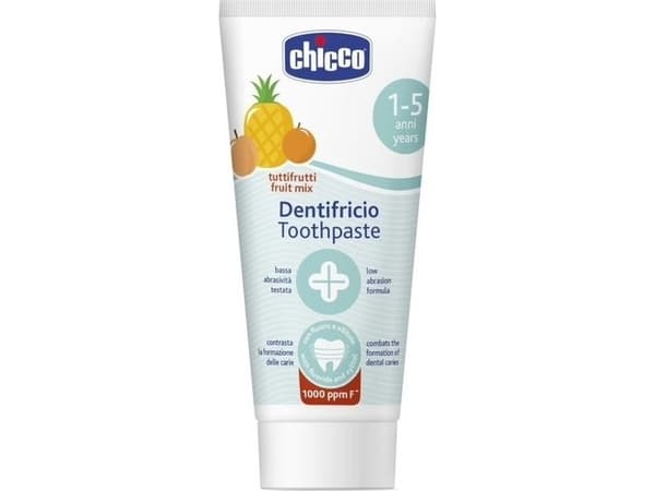 Chicco tandkräm med fluor, frukt, 50 ml