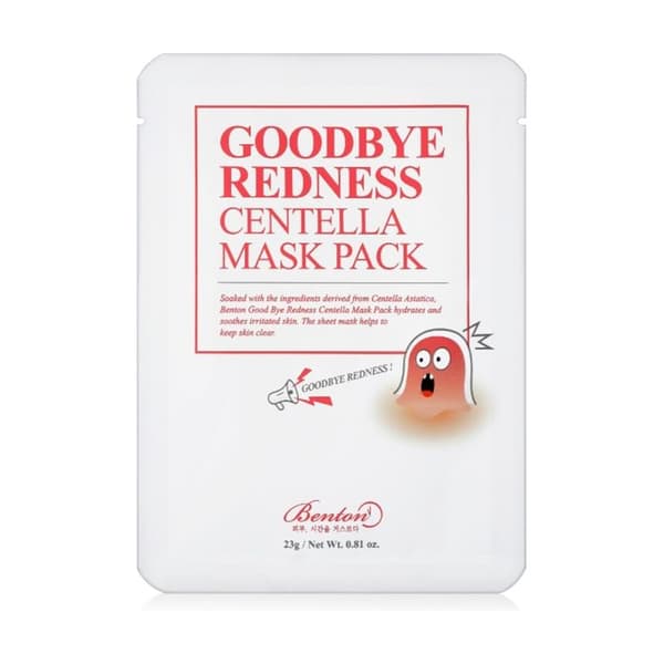 BENTON - Centella Goodbay Redness anti-redness sheet mask 23 g