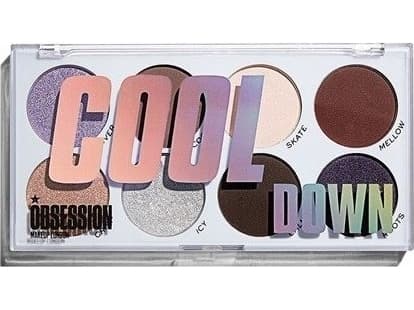 Makeup Revolution Makeup Revolution, Obsession, Eyeshadow Palette, Cool Down, 8 Shades, 1.6 g For Women