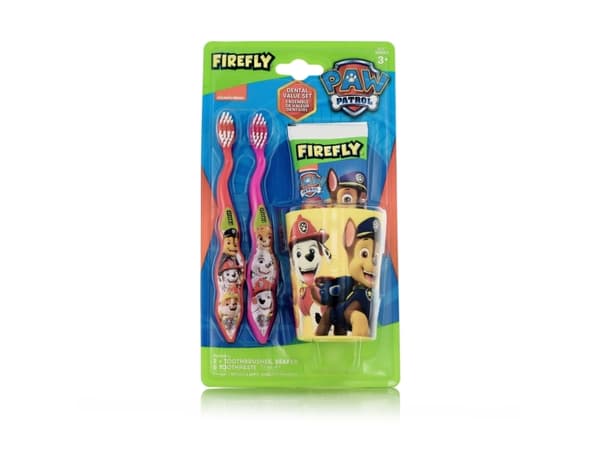 Nickelodeon Firefly Paw Patrol Dental Set Soft 3+ (Red and Pink)