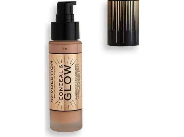 Makeup Revolution Makeup Revolution London Conceal & Glow Foundation 23ml F5