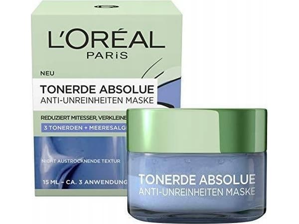 L’Oreal Paris L'Oreal Paris, Pure Clay Blemish Rescue, Clearing, Clay Mask, 15 ml For Women