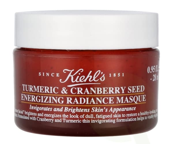 Kiehls Kiehl's Gurkemeie &amp; Tranebærfrø Energizing Radiance Masks 28 ml